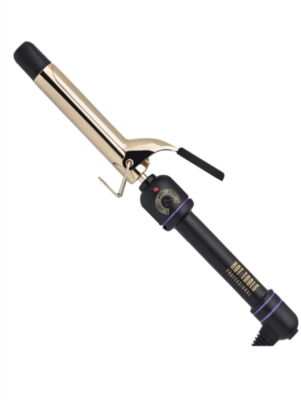 hot tools pro artist 24K gold curling iron 1" barrel